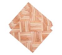 HEALSOPTHY 4pcs Miniature Dollhouse Flooring Realistic Grain Floorboards for Tiny House Play Safe and Lightweight Mini Floor Decor for Boys and Girls Pretend Play