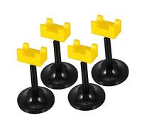 HEALSOPTHY 4pcs Rotating Electrostatic Experiment Bracket for Physics Learning Portable Friction Electrification Holder Teaching Aid Kit for Students and Teachers Lightweight Science