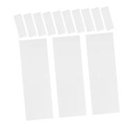 HEALSOPTHY 50pcs Glass Microscope Slides Smooth Edges Identification Laboratory Slides for Biology Medicine Education Portable Microscope Accessories