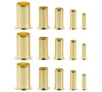 HEALSOPTHY 50pcs Pine Needle Weaving Tool Set with Copper Coiling Needles for Basket Coiling Supplies, Mixed Sizes 3/16" to 1/2", DIY Woven Basket Crafting Accessories for Handmade Basketry