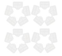 HEALSOPTHY 50pcs Rj45 Ethernet Port Dust Caps Lan Cable Connector Protectors for Desktop Computer Router Network Interface White Dustproof Plugs