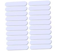 HEALSOPTHY 50Pcs Self-adhesive Hat Sweat Absorption Pads Skin-friendly Breathable Sweat Liners for Collars and Hat Liners Portable Pads for Summer Use