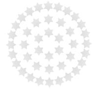 HEALSOPTHY 50pcs Small Wooden Star Craft Pieces Unfinished Wood Stars for DIY Home Decor Wedding Embellishments Party Decorations Natural Wood Slices for Creative Crafting Projects