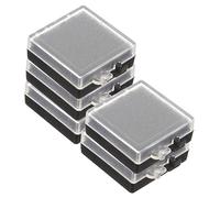 HEALSOPTHY 5pcs Anti-static Chip Case Electronic Component Storage Box Foam Insert 35x35x15mm Plastic Organizer for Circuit Board Parts and Electronic Repair Uk