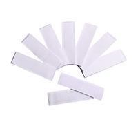 HEALSOPTHY 5pcs Self Adhesive Hook Loop Tape Strips Strong Holding Power Removable Reusable Sticky Dots for Wall Mounting Home Office Classroom Crafting