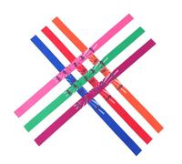 HEALSOPTHY 6pcs Victory Samurai Headbands Reusable Japanese Karate Head Band for Students Ninja Costume Party Sports Training Accessories