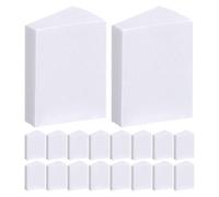 HEALSOPTHY 80pcs Miniature Blank Books for Dollhouse Tiny White Mini Books Ornaments Dollhouse Bookshelf Accessories and DIY Crafts