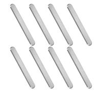 HEALSOPTHY 8pcs Stainless Steel Tactile Warning Pad with Anti-slip Design for Visually Impaired Individuals, Easy Installation Blind Pathway Tiles Suitable for Urban Environments and Schools,