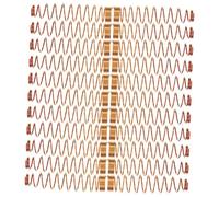 HEALSOPTHY 90pcs Small Compression Springs for Crafting and Home Repairs Heavy-duty Miniature Wire Coils with High Fatigue Strength DIY Spring Assortment for Piano Scissors and Repair Tools