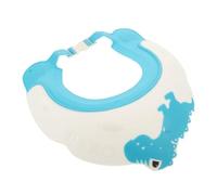 HEALSOPTHY Adjustable Shampoo Cap Bath Hat for Boy Girl Cute Dinosaur Design Hair Washing Visor Comfortable Eye and Ear Protection Bath Accessory