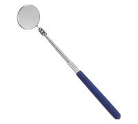 HEALSOPTHY Adjustable Telescoping Vehicle Inspection Mirror for Automotive Maintenance and Mechanics Extendable Under Car Inspection Tool with Design in Blue for Versatile Use