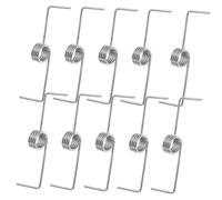 HEALSOPTHY Adjustable Torsional Spring for Bin Lids Heavy Duty Metal Mechanism for Rubbish Can Trash Can 10pcs Replacement Springs for Easy Lid Operation
