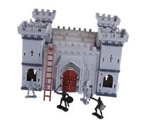HEALSOPTHY Assemble Castle Model Diy for Boy Girl Castle Soldiers and Educational Toy for Medieval Scene Building