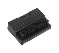 HEALSOPTHY Atx Pin Motherboard Power Adapter Angled Connector for Mainboard DIY Assembly Compact Low Profile Computer Accessory for Efficient Space Utilization and Stable Power Transmission