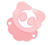HEALSOPTHY Baby Shampoo Cap Adjustable Silicone Infant Bathing Cap Pink Cartoon Design Safe for Haircuts Baby and Child Bath Shower Hat