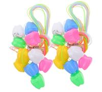 HEALSOPTHY Baby Tooth Storage Boxes and Necklaces with Lids 30pcs and Delicate Design Adorable Shape Organised Storage for Boys and Girls for Lost Teeth Keepsakes, for Parties