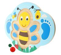 HEALSOPTHY Balance Board Wooden Wobble Plate for Bright Balance Beam for and Sensory Play Educational Boys