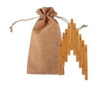 HEALSOPTHY Bamboo Divination Game Sticks 10Pcs Featuring Heavenly Stem Symbols for Traditional Chinese Fortune Telling and Meditation