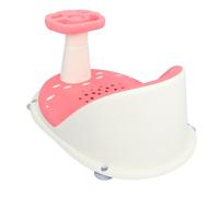 HEALSOPTHY Bath Seat for Tub with Non-Slip Suction Cups Ergonomic Support and Comfortable Sit-up Design Lightweight Foldable Chair for Bathing and Travel Use