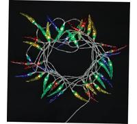 HEALSOPTHY Battery Operated Plastic Material Pepper Shape String Lights with 40 LEDs Fine Workmanship, Wide Coverage, for Creating a Fun and Warm Atmosphere in Bedroom or Party Decorations