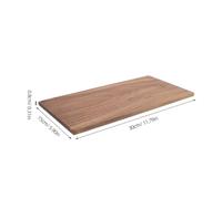 HEALSOPTHY Black Walnut Wood Plank Thickened Hardwood Block for Whittling DIY Crafts Easy to Carve Walnut Wood with Distinctive Grain for Beginners and Woodworking Enthusiasts
