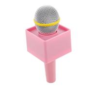 HEALSOPTHY Boys and Girls Karaoke Microphone Pretend Play Simulation Prop for Singing Speech Practice and Stage Performance Props