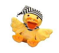 HEALSOPTHY Cartoon Yellow Duck Glove Hand Puppet for Bedtime Storytelling Interactive Play Educational Parent Activity Kindergarten Teaching Aid