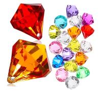 HEALSOPTHY Colorful Gemstone Kindergarten Ornaments for Vase Filler Party Decor and Classroom Prizes