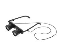 HEALSOPTHY Compact Waterproof Binocular Glasses with Adjustable Focus and 3x Magnification, Lightweight Plastic Telescope for Fishing and Outdoor Concerts or Opera Viewing