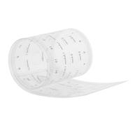 HEALSOPTHY Concrete Crack Width Gauge Ruler Double-sided Laminated 0.15mm Thickness Plastic Measurement Tool for Surface Flaw and Spot Detection in Construction Inspection