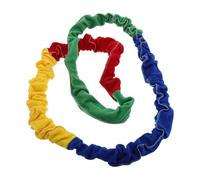 HEALSOPTHY Cooperative Elastic Stretchy Band 3m for Outdoor Dynamic Movement Exercise Rope Group Game Prop Suitable for 3-5 Team Building and Fitness Activities