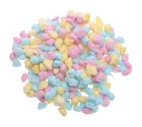 HEALSOPTHY Cotton Balls for Face and Pets Soft the Touch Organic Cotton Miniature Balls Sufficient Quantity for Makeup Removal and Newborn Face Washing