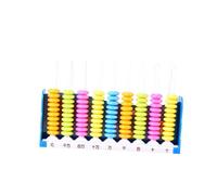 HEALSOPTHY Counting Frame Educational Math Abacus with Beads for Early Learning and Number Calculation Enhances Fine Motor Skills and Pattern Recognition for Boys Random Color