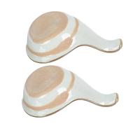 HEALSOPTHY Dipping Plates Convenient to Carry with Clean Contemporary Design 2pcs Ceramic White Appetizer Bowls for Sauces and Condiments for Hotel and Catering Use for Stylish Tableware
