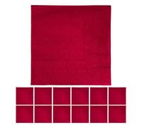 HEALSOPTHY Disposable Red Paper Napkins 20pcs, 2-Ply Beverage and Lunch Napkins for Weddings, Birthday Parties, Showers, and Everyday Use