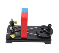 HEALSOPTHY DIY Hand Crank Generator Model Science for Educational Plastic Circuit Experimental Equipment Kit for Boys
