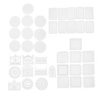 HEALSOPTHY DIY Lace Paper for Scrapbooking and Journals Hollow Floral Patterns Compact Decorative for Handmade Diaries Card Making and Craft Embellishments