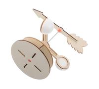 HEALSOPTHY DIY Wind Vane Kit for Educational Science Experiment Outdoor Wind Direction Detection Wooden Assembly Model for Boy Girl Learning Weather and Meteorology Projects