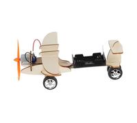 HEALSOPTHY DIY Wooden Airplane Lightweight Plane Model for Building and Learning Premium Wood Material Craft Kit to Develop Practical Skills and Analytical Thinking