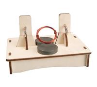 HEALSOPTHY DIY Wooden Dc Motor Science Experiment Kit for Educational Stem Assembly Cognitive Learning Problem Solving Activity Parent Interactive Building Supplies