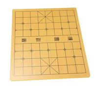 HEALSOPTHY Dual Use Wooden Chess Board for Chinese Chess and Gobang Compact Portable Design Smooth Lines Elegant Craftsmanship Practical Multifunctional Game Accessory for Adults and Home Use