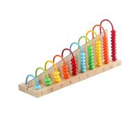 HEALSOPTHY Educational Abacus for Portable Bead Arithmetic Calculate Tool for Mental Math Training and Early Learning