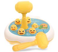 HEALSOPTHY Educational Animal Shape Hammering for Impact Resistant Duck Whack Game with Smooth Edges Hand Eye Coordination Development Plaything for Early Learning and Active Thinking