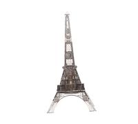 HEALSOPTHY Eiffel Tower Model Grey Decorative Jigsaw Diy Educational Toy for Boys and Girls and Adults, Creative Architecture Building Set for Home Display and Learning