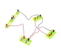 HEALSOPTHY Electricity Teaching Aid Battery Holder Circuit Experiment Equipment for Students Simple Physics Science Kit for Classroom Electricity Education and Basic Circuit Learning