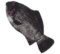 HEALSOPTHY Fish Shaped Pencil Case Cute Stationery Organizer for School Fish Pencil Case Zipper Pen Storage Bag for Study Accessory