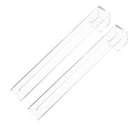 HEALSOPTHY Fish Tank Adjustable Abs Hooks 2pcs for Aquarium Plant Holders Multipurpose Accessories Suitable for Reptile Basking Spot and Fish Tank