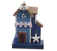 HEALSOPTHY Furniture Accessories Little Sculpture Seaside Doll Decoration Nautical Themed Micro Sand Beachy House Miniature Aesthetic Beach Supply Scene Accessories Gold Sailboat