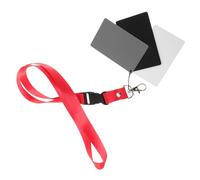 HEALSOPTHY Grey White Balance Card with Black and White Reference Portable Photography Exposure Tool for Camera Video Film Accurate Color Calibration