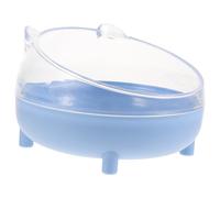 HEALSOPTHY Half-close Random Color for Home and Outdoor Travel Carry Sand Bathroom with Lid Plastic Material to Increase Activity Level and Stress Hamster for Small Pets